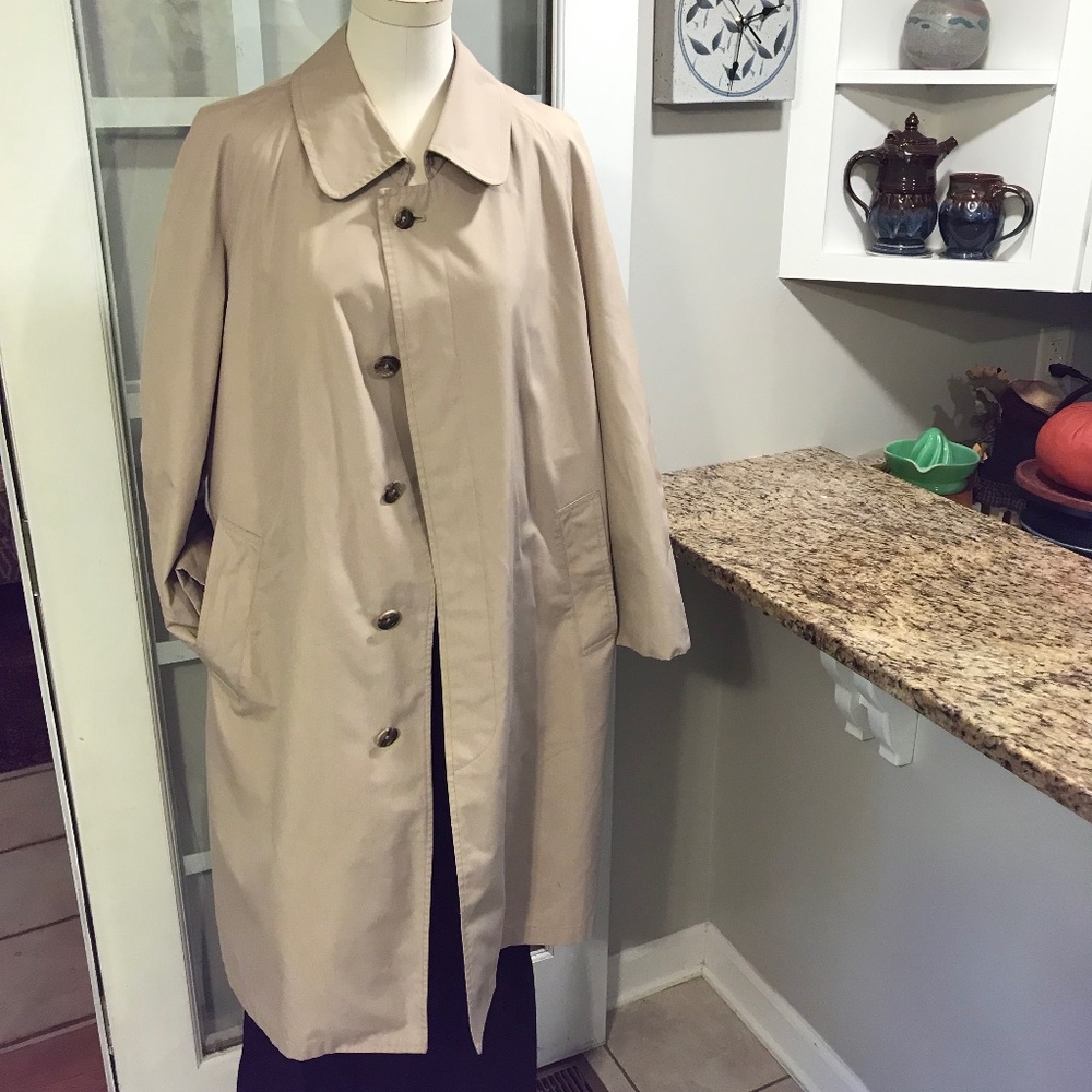 Austin Reed london england classic unisex trench lined  coat